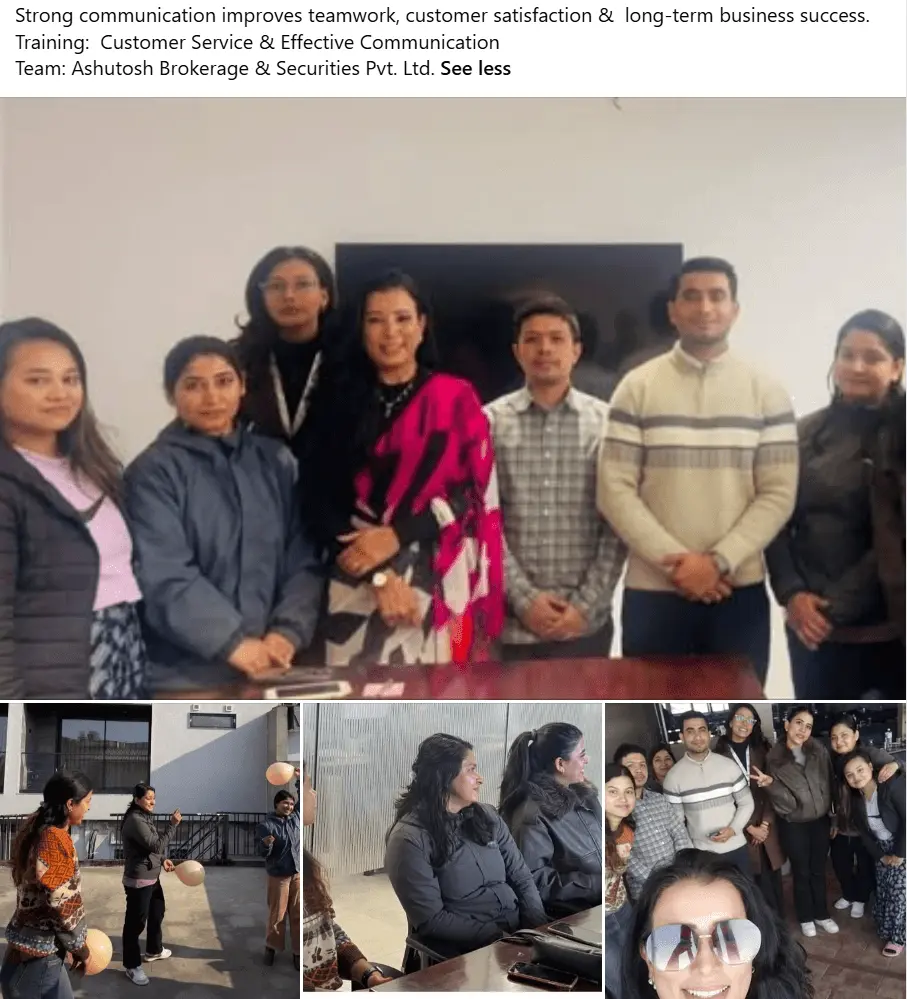 Work-Life Balance & Self-Management training at Nepal Rastra Bank